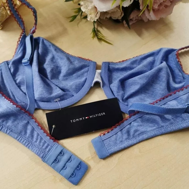 Tommy Hilfiger 85B dydžio melsva liemenėlė Emily