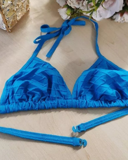 Triumph 38 dydžio žydra maudymuko liemenėlė Lillyets COT 92101