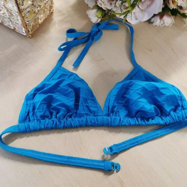 Triumph 38 dydžio žydra maudymuko liemenėlė Lillyets COT 92101