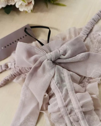 Sisley Underwear XS(34) dydžio pudros spalvos stringai  14118