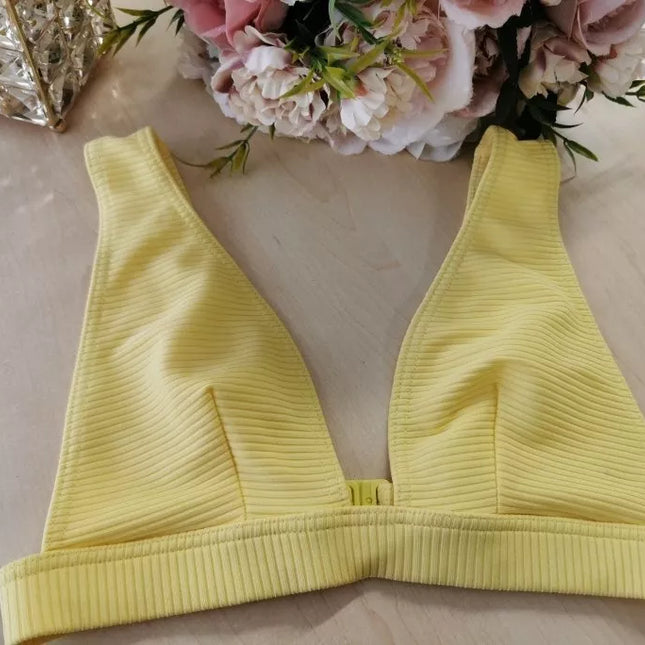 ASOS 38(M) dydžio geltonos spalvos maudymuko liemenėlė