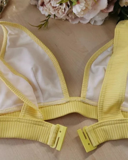 ASOS 38(M) dydžio geltonos spalvos maudymuko liemenėlė
