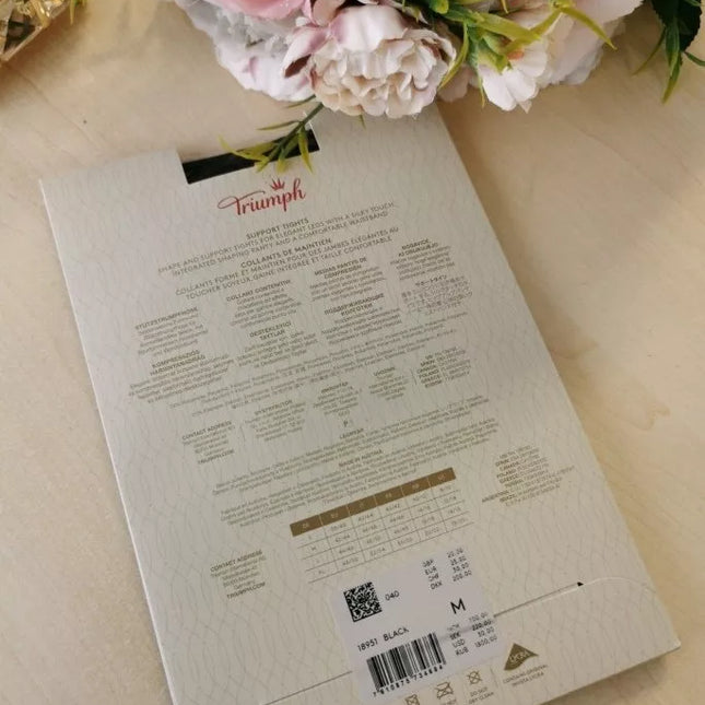 Triumph M(38) S(36) dydžio 40DEN juodos spalvos pėdkelnės Shape sensation 18951 black