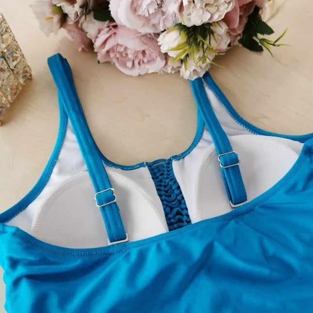 bpc bonprix collection  turkio spalvos vientisas maudymosi kostiumėlis BODYFLIRT 922165