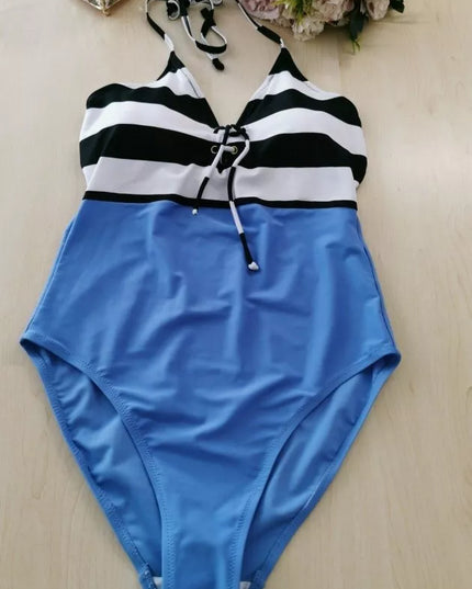bpc bonprix collection  mėlynos  spalvos vientisas maudymosi kostiumėlis RAINBOW911487