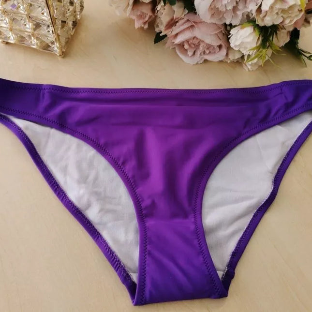 bpc bonprix collection dviejų dalių violetinis maudymosi kostiumėlis  BODYFLIRT