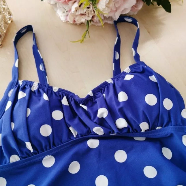 bpc bonprix collection dviejų dalių taškuotas maudymosi kostiumėlis  bonprix904779 swim