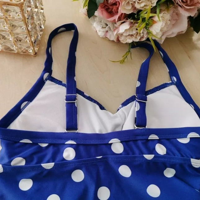 bpc bonprix collection dviejų dalių taškuotas maudymosi kostiumėlis  bonprix904779 swim