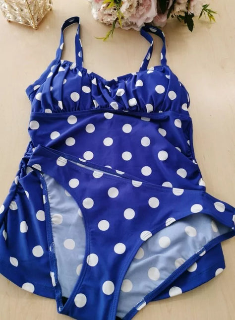bpc bonprix collection dviejų dalių taškuotas maudymosi kostiumėlis  bonprix904779 swim