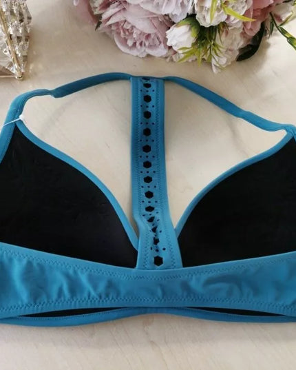 sloggi 42B dydžio elektrinės spalvos maudymosi kostiumėlio liemenėlė  swim Tamarama P