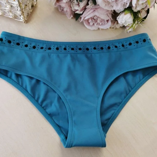 Triumph XS(34) dydžio elektrinės spalvos maudymosi kostiumėlio kelnaitės swim Tamarama Hipster
