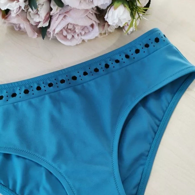 Triumph XS(34) dydžio elektrinės spalvos maudymosi kostiumėlio kelnaitės swim Tamarama Hipster