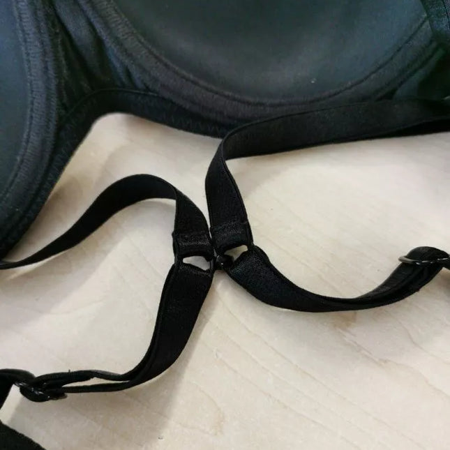 Sloggi 75C dydžio juodos spalvos liemenėlė Light lace WHP