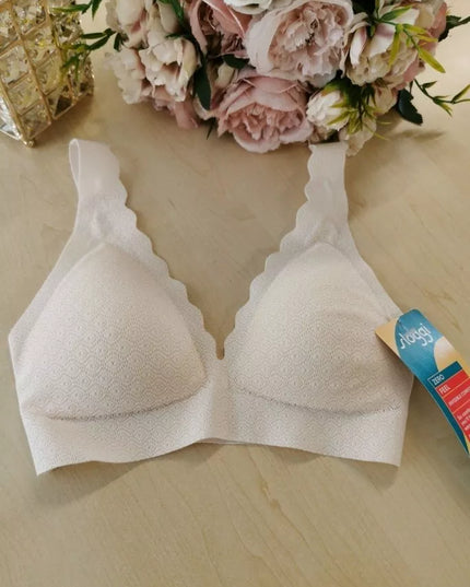 Soggi XS(34) dydžio rausvos spalvos sportinė liemenėlė ZERO Feel Lace Bralette