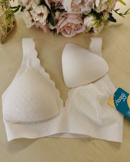 Soggi XS(34) dydžio rausvos spalvos sportinė liemenėlė ZERO Feel Lace Bralette