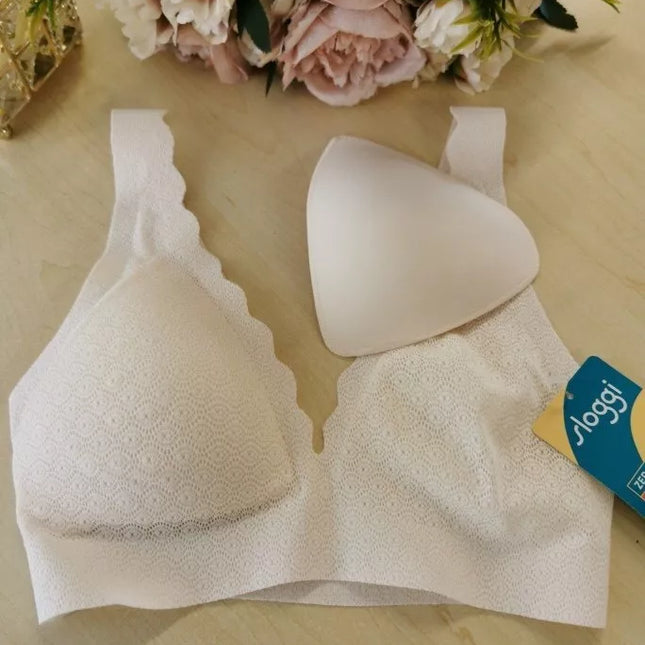 Soggi XS(34) dydžio rausvos spalvos sportinė liemenėlė ZERO Feel Lace Bralette