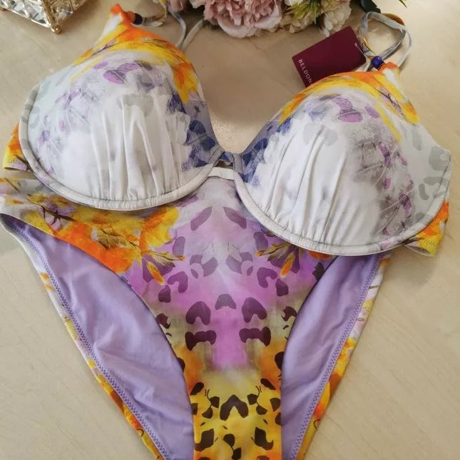 Beldona 40D/40 dydžio dviejų dalių  margas maudymosi kostiumėlis BAHAMAS