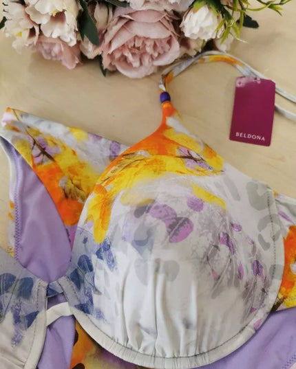 Beldona 40D/40 dydžio dviejų dalių  margas maudymosi kostiumėlis BAHAMAS