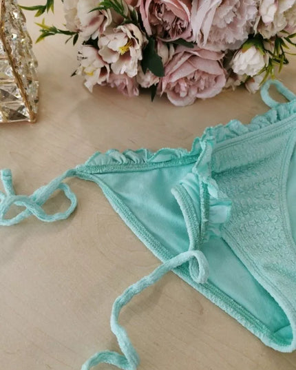 ASOS swim 40(L) dydžio mėtų spalvos maudymuko kelnaitės MINT
