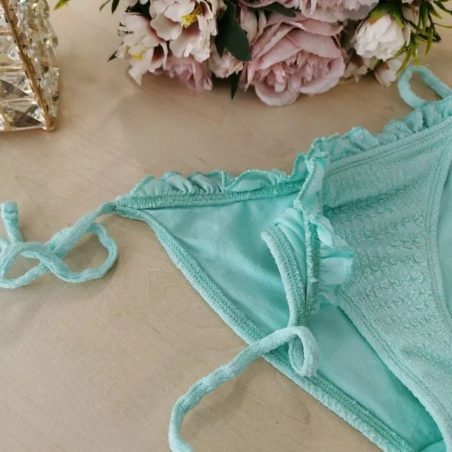 ASOS swim 40(L) dydžio mėtų spalvos maudymuko kelnaitės MINT
