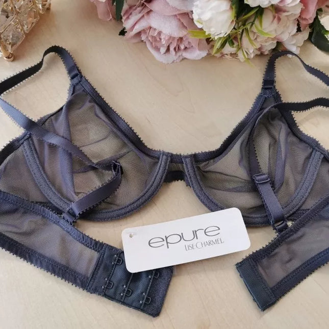 Epure Lise Charmel 70B dydžio pilkos spalvos liemenėlė Revelation Beaute Grey