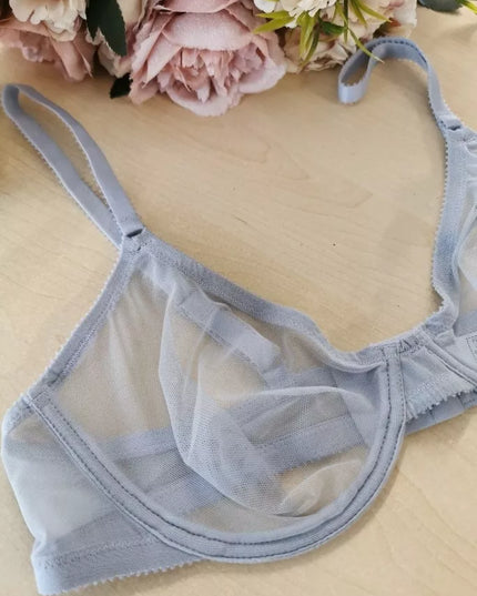 Epure Lise Charmel 80B 80C dydžio melsva perregima liemenėlė Revelation Beaute sky blue
