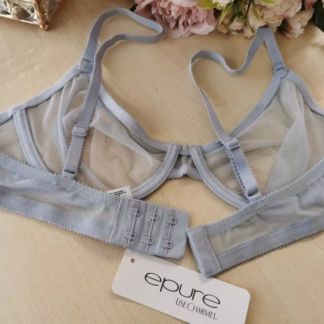 Epure Lise Charmel 80B 80C dydžio melsva perregima liemenėlė Revelation Beaute sky blue