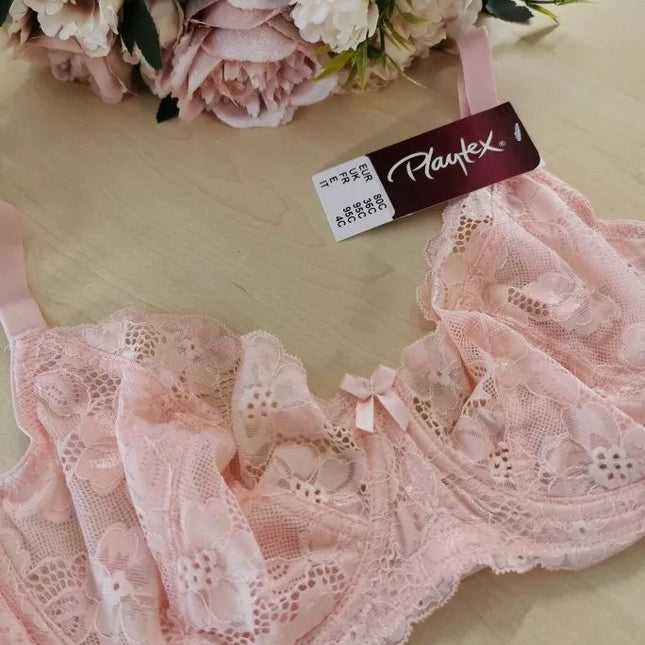 Playtex 80C dydžio rožinės spalvos  liemenė P08GD ROSE