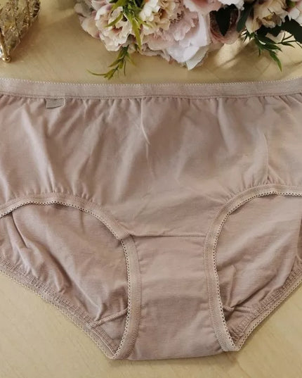 Sloggi 46(XXXL) dydžio moteriškos kūno spalvos kelnaitės Basic + Midi C3P