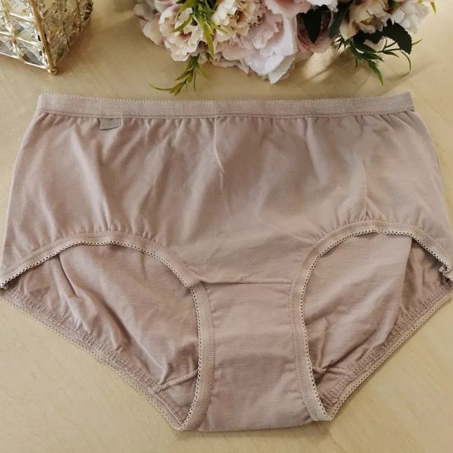 Sloggi 46(XXXL) dydžio moteriškos kūno spalvos kelnaitės Basic + Midi C3P