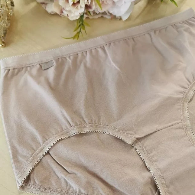 Sloggi 46(XXXL) dydžio moteriškos kūno spalvos kelnaitės Basic + Midi C3P