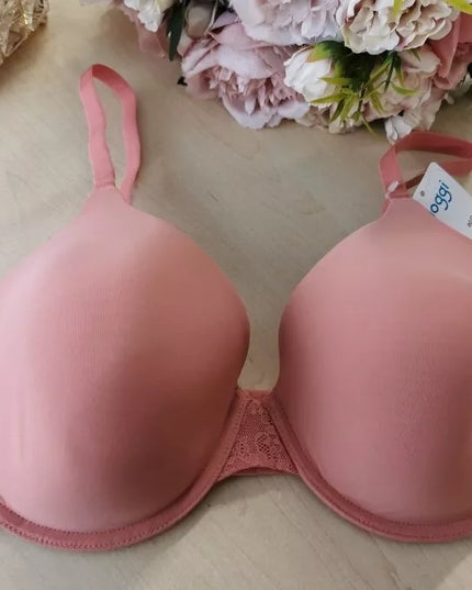 Sloggi 80D dydžio plytų spalvos liemenėlė ZERO Lace WHP