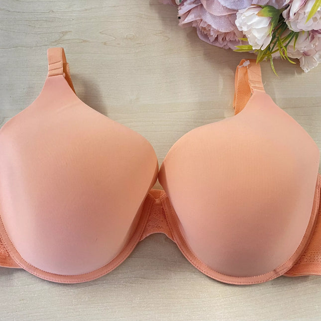 Sloggi 85D dydžio šviesiai oranžinės spalvos liemenėlė ZERO Lace WHP