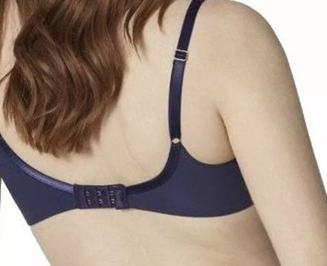 Triumph 75C dydžio tamsiai mėlynos spalvos liemenėlė  Primrose Florale WP