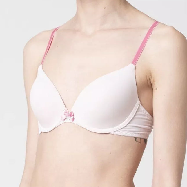 Hunkemoller 75D 80D dydžio rausvos spalvos liemenėlė 176387 Pale Lilac