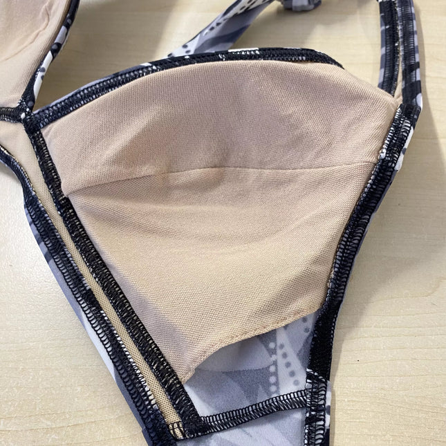 Triumph 38C dydžio marga maudymosi liemenėlė Pacific TP