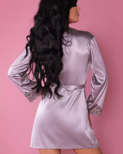 LivCo seksualus violetinis 3 dalių komplektas JACQUELINE