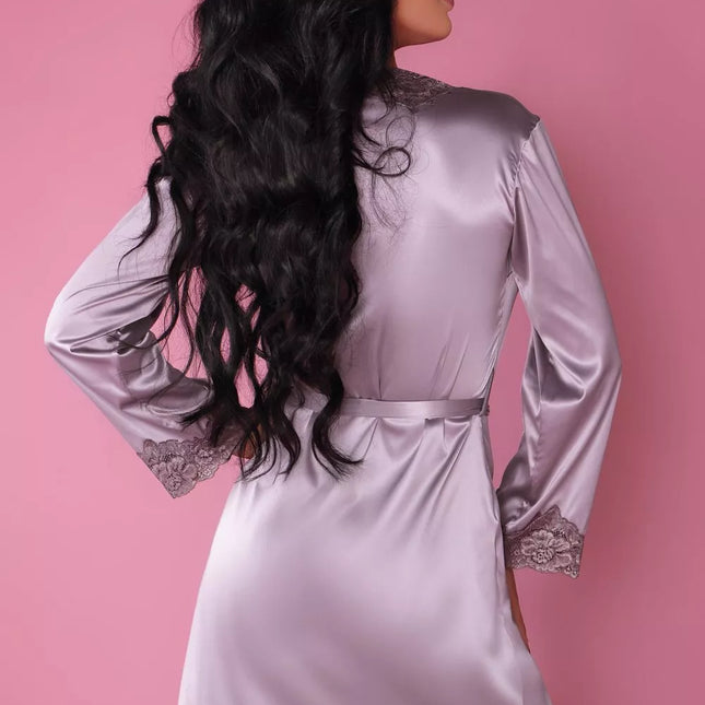 LivCo seksualus violetinis 3 dalių komplektas JACQUELINE