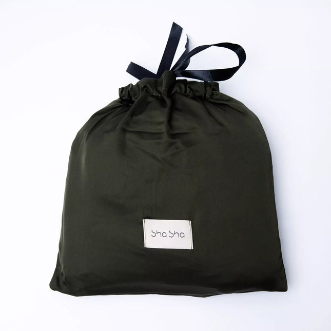 Shasha prabangus ir seksualus ACACIA moteriškas pilkas 2 dalių naktinukų komplektas