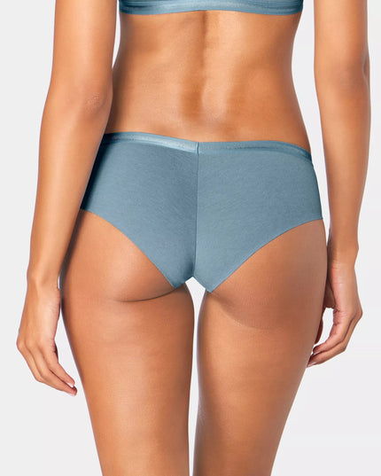 Sloggi 44(XXL) dydžio melsvos spalvos kelnaitės S Serenity Low Rise Cheeky