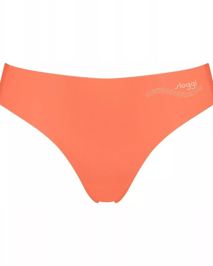 Sloggi S(36) dydžio oranžinės spalvos kelnaitės Zero Feel String