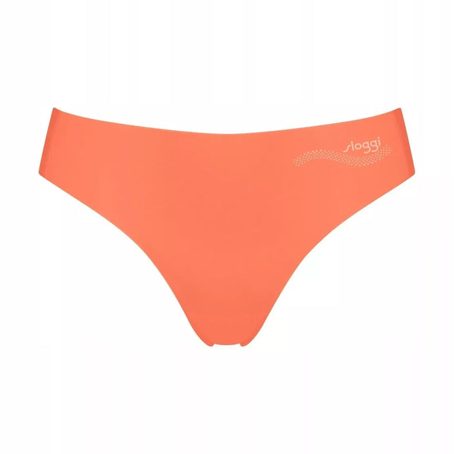 Sloggi S(36) dydžio oranžinės spalvos kelnaitės Zero Feel String