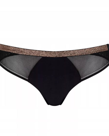 Triumph 38(M) dydžio juodos spalvos kelnaitės S Symmetry Low Rise Cheeky