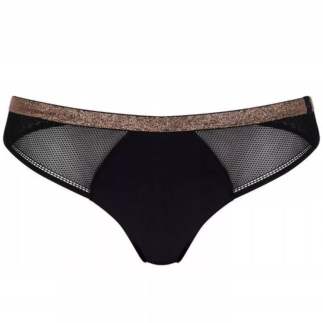 Triumph 38(M) dydžio juodos spalvos kelnaitės S Symmetry Low Rise Cheeky