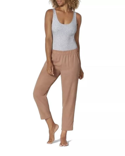 Triumph 36 38 40 42 44 dydžio moteriškos poliesterinės rusvos spalvos klasikinės ilgos kelnės Mix &amp; Match TAPERED TROUSERS
