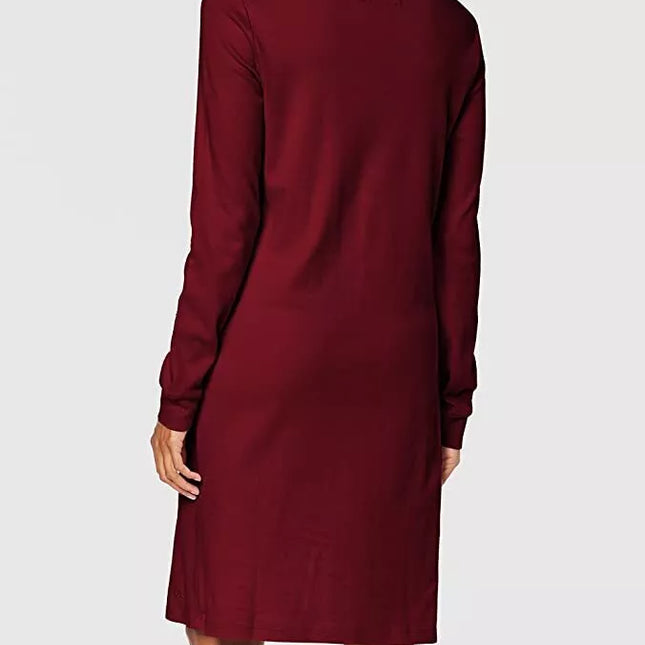Triumph 36  38  42  44  46  48 dydžio bordo spalvos  medvilniniai naktinukai ilgomis rankovėmis Nightdresses NDK CHARACTER