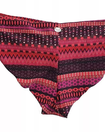 Sloggi 40(L) dydžio margos maudymosi kelnaitės Indian Summer Tanga