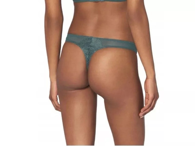 Triumph 44 46 dydžio žalsvos spalvos stringai  Lace Spotlight String