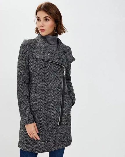 Tom Tailor XS(34) dydžio JUODOS spalvos moteriškas rudeninis paltas Tom Tailor 29999