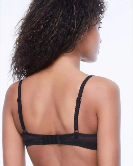 Passionata 70A dydžio juodos spalvos push-up maudymosi kostiumėlio liemenėlė 5462-11